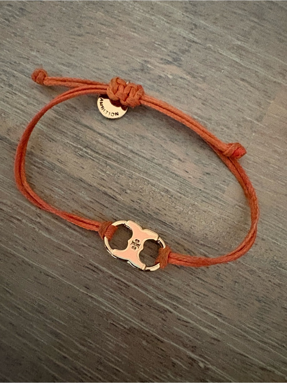 Tory Burch Embrace Ambition friendship adjustable bracelet
